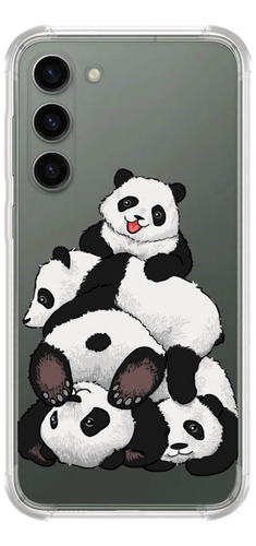 Capinha Compativel Modelos Galaxy Pandas 2884
