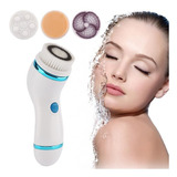 Limpiador Masajedor 4 In 1 Electric Recargable Facial 