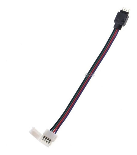 Emenda Conector Fita Led Rabicho Macho Rgb 5050 3528 4 Vias