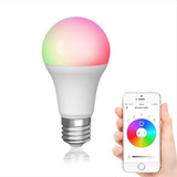 Lampara Foco Led Rgb Smart Colores Wifi App Celular Colores