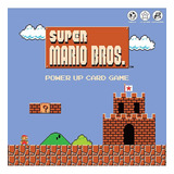 Juego De Cartas Super Mario Bros Power Up | Nintendo Nes Art