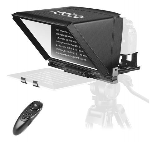 Teleprompter A12 Andoer Graba Video Voz Con Prompter