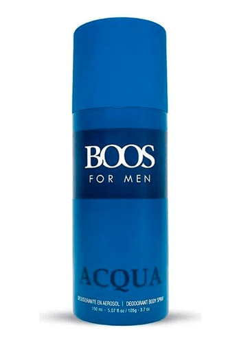 Boos Acqua For Men X150ml Spray Corporal X6unidades 
