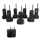 Telefone Sem Fio Motorola  Dect 6.0 De Longo Alcance 7 Bases