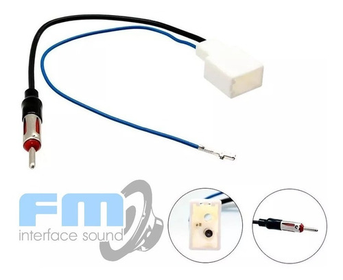 Ficha Adaptador De Antena Toyota Corolla Hilux Fminterfaces