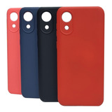 Funda Silicone Felpa Y Film Hidrogel Para Samsung A03 Core