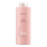 Shampoo Wella Professionals Invigo Blonde Recharge En Botella De 1000ml Por 1 Unidad