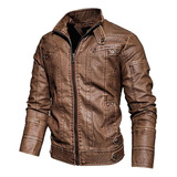 Campera Cuero  Importada Hombre Motoquero Casual Fashion