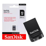 Mini Pen Drive 32gb Ultra Fit Usb 3.2 Sandisk Lacrado 