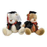 Peluche Oso De Graduación 20 Cm