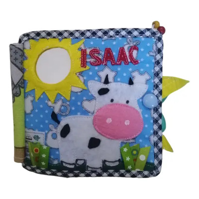 Quiet Book, Libro Sensorial Personali. 6act Y Portada15*15cm | Envío gratis