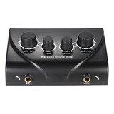 Mixer De Som Com Cabo De Som Mixer Karaoke Inputs Mic Dual