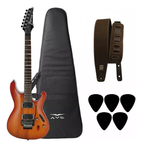 Guitarra Ibanez S520 Lvs Sunburst + Kit 