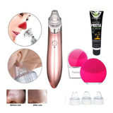 Kit 1 Esponja 1 Mascara Negra 1 Extrator Cravos Diamante Pro