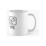 Taza Eat Sleep Kite Kitesurf Y Kiteboarding Imprimir Calidad