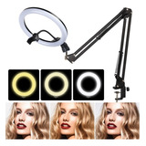 Kit Youtuber Profissional Braço Flexivel Ring Iluminador