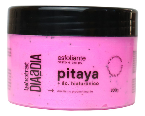 Esfoliante Creme Pitaya Com Ácido Hialurônico Labotrat 300g