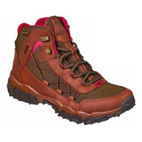 Botas Mujer Brahma Iy2869-cafe Vinotinto