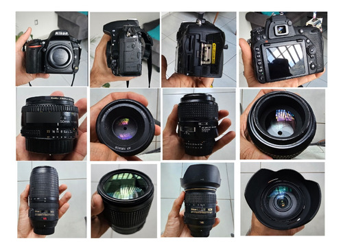  Nikon D750 Dslr + 4 Lentes, Sds, Tripié, Mochila Y Filtros