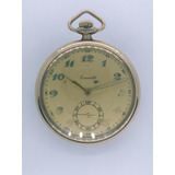 Reloj De Bolsillo Antiguo Esmeralda By Junghans Usado Cue