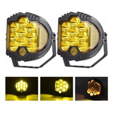 Par Faros Redondos Led Superpotente 50w Tipo Baja 5 Pulgadas