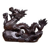Estátua Do Dragão Chinês Feng Shui 10 Cm
