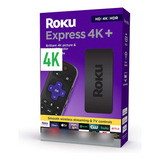 Roku Express 4k+ Control Por Voz Nuevo Y Sellado Original