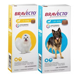 Bravecto Combo ( 1 ) 2 A 4,5 Kg ( 1 ) 20 A 40 Kg