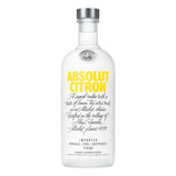 Absolut Limon Vodka Suecia Botella De 750 Ml Citron