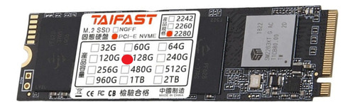 Disco Sólido Ssd M.2 Nmve Taifast De 128gb Pcie Tlc