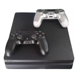 Play Station 4 Slim 1tb + 2 Controles Originales