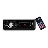 Radio De Auto De 12v 1 Din Bluetooth Usb Auxiliar + Control 
