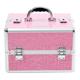 Maletín Profesional Para Maquillaje Only Cases Pink M-110