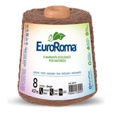 Barbante Color Nº 8 457m 600g Marrom 1100 Euroroma