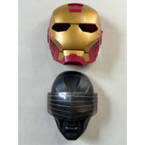 Mascara Iron Man Y Snake Eyes Vintage Excelente!