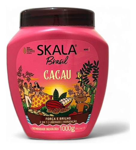 Lançamento Skala Creme De Tratamento Cacau 1000g