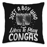 Conga Player Boy Conga Drums Musico Just A Boy Who Likes To 