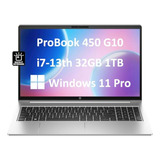 Laptop Hp Probook 450 G10 (15.6  Fhd, I7-1355u, 32gb Ram, 1t