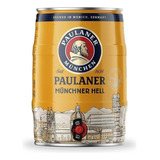 Presente Barril Cerveja Paulaner Munchner Hell Alemã - 5l