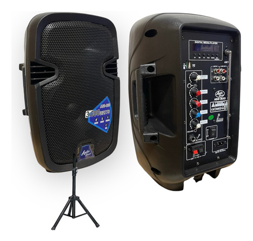 Cabina  8 Pulgadas Audio Sound + Base As8-300