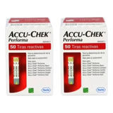 100 Unidades Tiras Reactivas Accu-chek Performa/envio Gratis