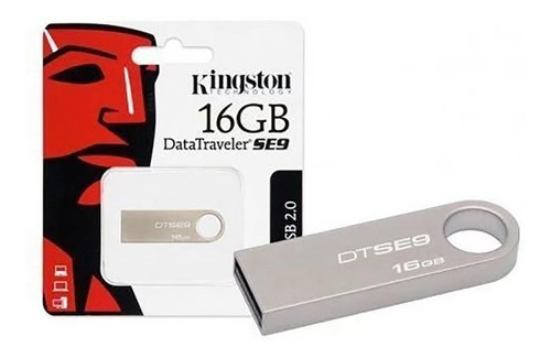 Memoria Usb 16gb Kingston Metalica