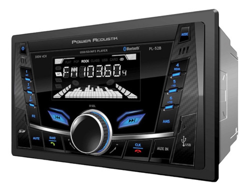 Power Acoustik Pd651b Doble Din Am / Fm / Dvd / Bt 6.5