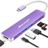 Adaptador Multipuerto De Hub Usb-c Para Macbook Pro - 04