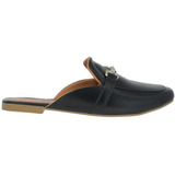 Sapatilha Mule Bico Quadrado Rasteira Moda Feminino