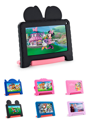 Tablet Multilaser Disney Infantil 64gb 4ram Netflix Youtube