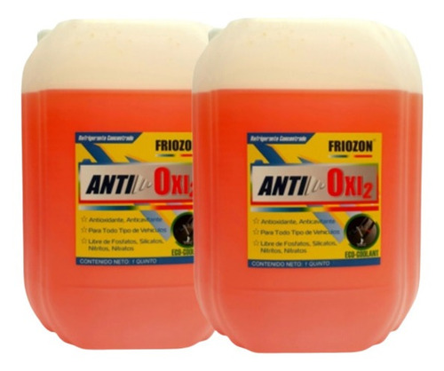 Refrigerante Naranja Friozon Antioxi2 - 2 Garrafas X 5 Gals