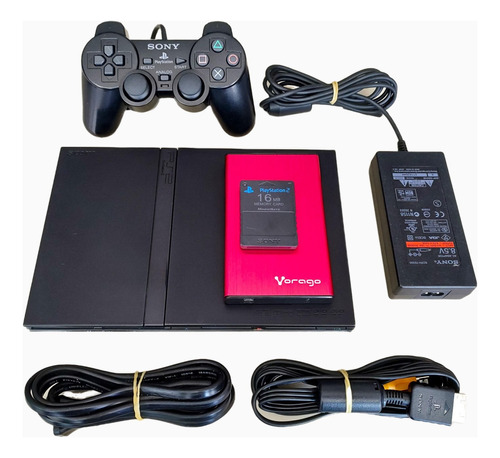 Playstation 2 Slim Control Original, Memoria 16mb, Hd 500gb.