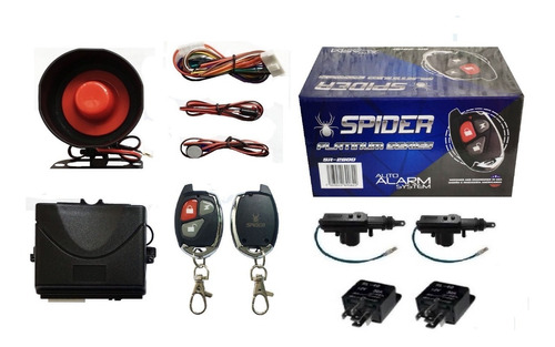 Alarma Spider Sr-2800 + 2 Seguros Electricos + 2 Relays