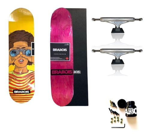 Kit Promo | Shape Brabois Maple The Search Yellow + Lixa Im